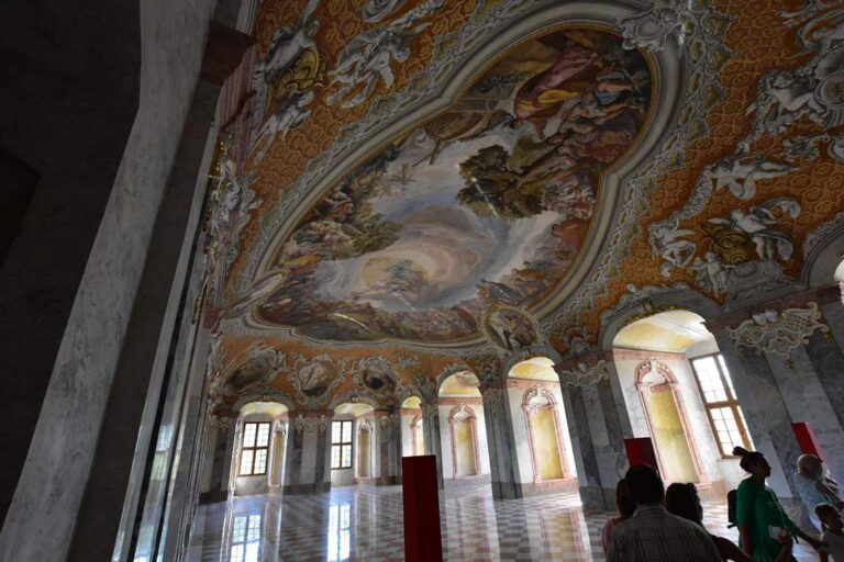 Odrestaurowana sala w klasztorze w Lubiążu zdjęcie 6