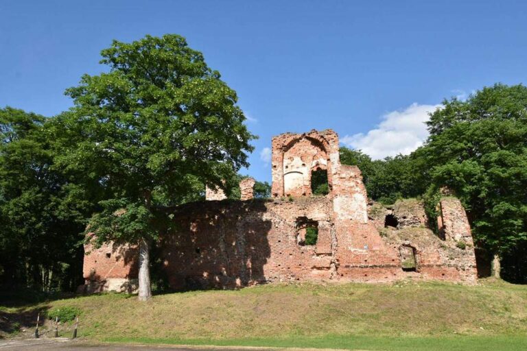 Ruiny zamku w Miliczu