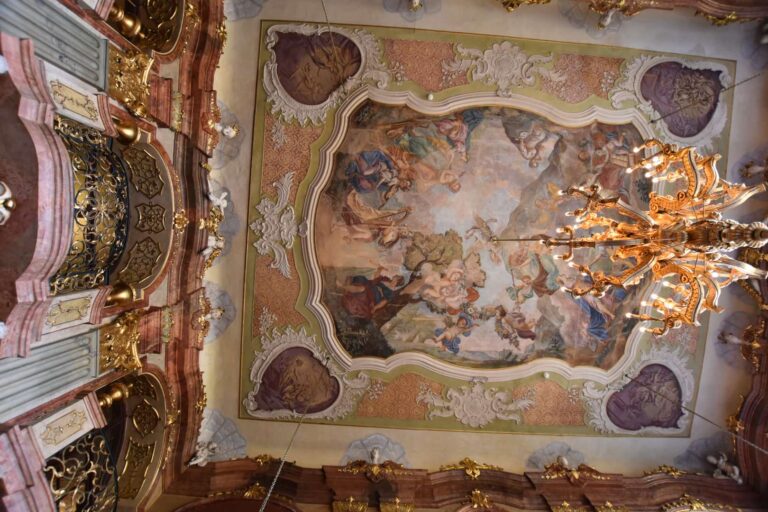 Sufit sali balowej w zamku Książ