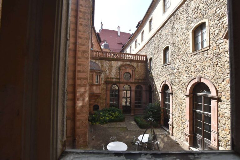 Dziedziniec zamku Książ