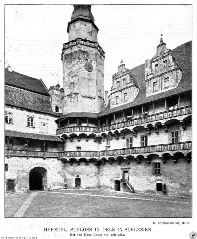 Zamek książąt oleśnickich w Oleśnicy, ul. Zamkowa 4, archiwalne zdjęcie 15