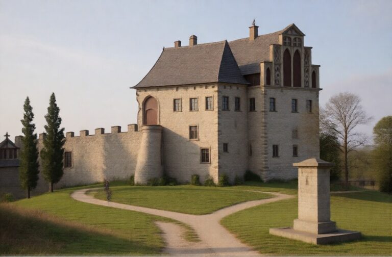 Wizualizacja zamku w Miliczu